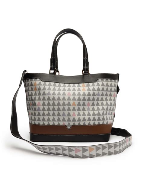 Bolsa Tote Branca Schutz Neo Emma Triangle .